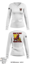 239th Military Police Company 90544648 Women's Long Sleeve V-neck Shirt - 4