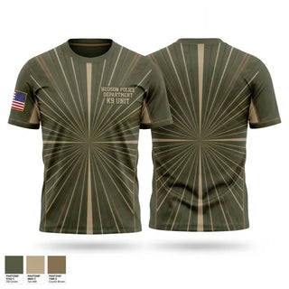Short Sleeve Performance Shirt, Hudson Police Department K-9 Unit, Police, Teamtime, Team time, sublimation, custom sports apparel, team uniforms, spirit wear, spiritwear, sports uniforms, custom shirts, team store, custom team store, fundraiser sports, apparel fundraiser