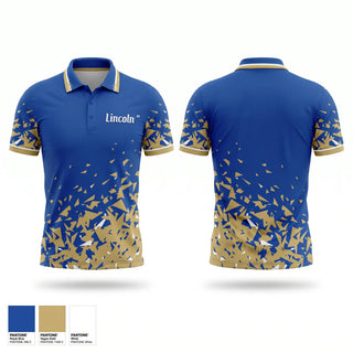 Short Sleeve Performance Polo, LINCOLN AJROTC, Army, Teamtime, Team time, sublimation, custom sports apparel, team uniforms, spirit wear, spiritwear, sports uniforms, custom shirts, team store, custom team store, fundraiser sports, apparel fundraiser