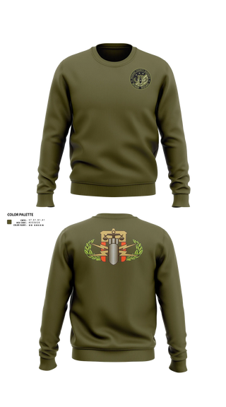 Crew Neck Sweatshirt, Passaic County Bomb Squad, Police, Teamtime, Team time, sublimation, custom sports apparel, team uniforms, spirit wear, spiritwear, sports uniforms, custom shirts, team store, custom team store, fundraiser sports, apparel fundraiser