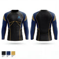 Ascent Sports 16429811 Long Sleeve Rash Guard Shirt - 1