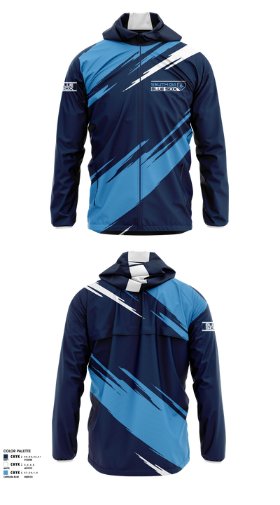 South GA Blue Sox Windbreaker - 2