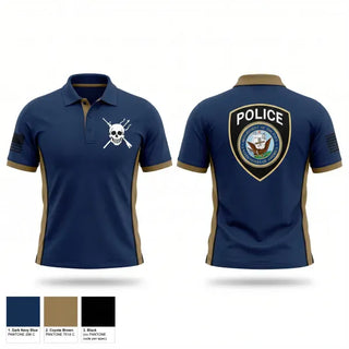Short Sleeve Performance Polo, NSA MECHANICSBURG, Police, Teamtime, Team time, sublimation, custom sports apparel, team uniforms, spirit wear, spiritwear, sports uniforms, custom shirts, team store, custom team store, fundraiser sports, apparel fundraiser