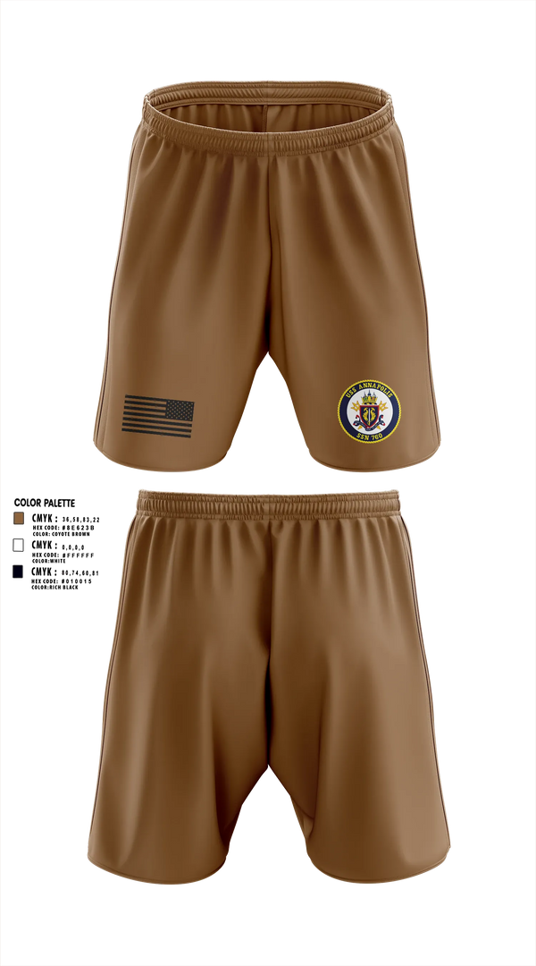 Athletic Shorts With Pockets, USS ANNAPOLIS, Navy, Teamtime, Team time, sublimation, custom sports apparel, team uniforms, spirit wear, spiritwear, sports uniforms, custom shirts, team store, custom team store, fundraiser sports, apparel fundraiser