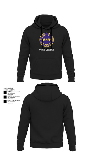 Hoodie, 440th CBRN CO, , Teamtime, Team time, sublimation, custom sports apparel, team uniforms, spirit wear, spiritwear, sports uniforms, custom shirts, team store, custom team store, fundraiser sports, apparel fundraiser