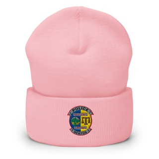 Newton Police Department 7766110 Cuffed Beanie | Yupoong 1501KC