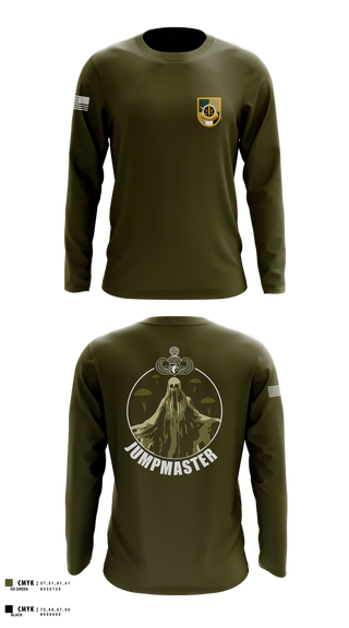 Long Sleeve Performance Shirt, A Co 8th Psy-B, Army, Teamtime, Team time, sublimation, custom sports apparel, team uniforms, spirit wear, spiritwear, sports uniforms, custom shirts, team store, custom team store, fundraiser sports, apparel fundraiser