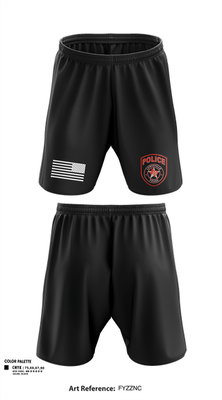 Athletic Shorts With Pockets, Lewisville Police Department, Police, Teamtime, Team time, sublimation, custom sports apparel, team uniforms, spirit wear, spiritwear, sports uniforms, custom shirts, team store, custom team store, fundraiser sports, apparel fundraiser
