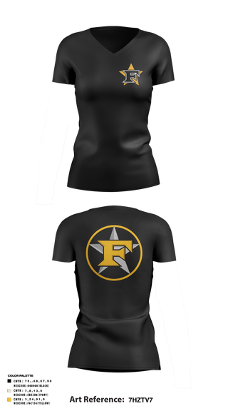 Womens Short Sleeve Vneck Shirt, Five Star Mafia, Baseball, Teamtime, Team time, sublimation, custom sports apparel, team uniforms, spirit wear, spiritwear, sports uniforms, custom shirts, team store, custom team store, fundraiser sports, apparel fundraiser