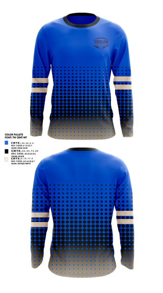 Long Sleeve Performance Shirt, Kersey Cougars, , Teamtime, Team time, sublimation, custom sports apparel, team uniforms, spirit wear, spiritwear, sports uniforms, custom shirts, team store, custom team store, fundraiser sports, apparel fundraiser