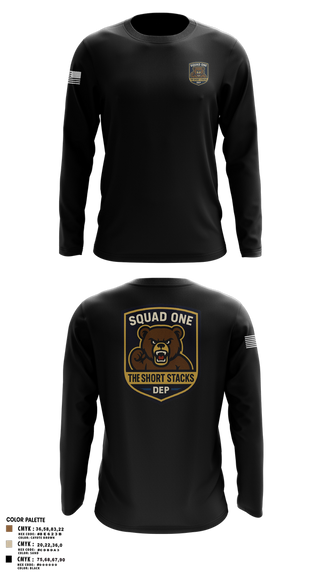 Long Sleeve Performance Shirt, DEP Police Squad One, , Teamtime, Team time, sublimation, custom sports apparel, team uniforms, spirit wear, spiritwear, sports uniforms, custom shirts, team store, custom team store, fundraiser sports, apparel fundraiser