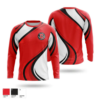 Long Sleeve Performance Shirt, Cairo High School Basketball, Women's Basketball, Teamtime, Team time, sublimation, custom sports apparel, team uniforms, spirit wear, spiritwear, sports uniforms, custom shirts, team store, custom team store, fundraiser sports, apparel fundraiser