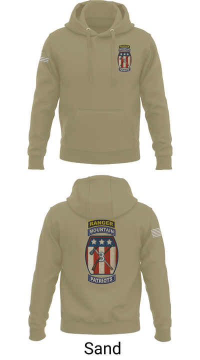 2-47 infantry 3rd BRG 10th MTN 15406658 Hoodie - 98
