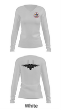 67 AMU 14320131 Women's Long Sleeve V-neck Shirt - 11