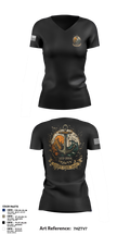 LCU-2004 59546896 Women's Short Sleeve V-neck Shirt - 15