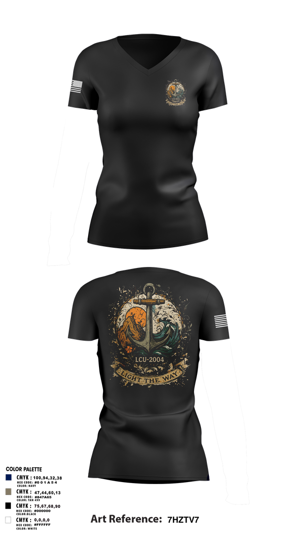 Womens Short Sleeve Vneck Shirt, LCU-2004, Army, Teamtime, Team time, sublimation, custom sports apparel, team uniforms, spirit wear, spiritwear, sports uniforms, custom shirts, team store, custom team store, fundraiser sports, apparel fundraiser