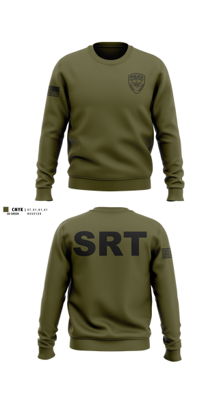 Crew Neck Sweatshirt, Southern Maine Special Response Team, Police, Teamtime, Team time, sublimation, custom sports apparel, team uniforms, spirit wear, spiritwear, sports uniforms, custom shirts, team store, custom team store, fundraiser sports, apparel fundraiser