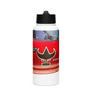 Operation lone star 69451561 Stainless Steel Water Bottle with a Straw Lid