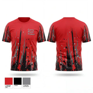 Short Sleeve Performance Shirt, Curry Fluid Power, Softball, Teamtime, Team time, sublimation, custom sports apparel, team uniforms, spirit wear, spiritwear, sports uniforms, custom shirts, team store, custom team store, fundraiser sports, apparel fundraiser