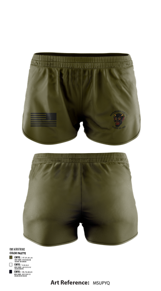 Ranger Panties, 208th RTI MED TRNG CO Class 25-002, , Teamtime, Team time, sublimation, custom sports apparel, team uniforms, spirit wear, spiritwear, sports uniforms, custom shirts, team store, custom team store, fundraiser sports, apparel fundraiser