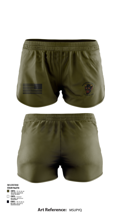 Ranger Panties, 208th RTI MED TRNG CO Class 25-002, , Teamtime, Team time, sublimation, custom sports apparel, team uniforms, spirit wear, spiritwear, sports uniforms, custom shirts, team store, custom team store, fundraiser sports, apparel fundraiser