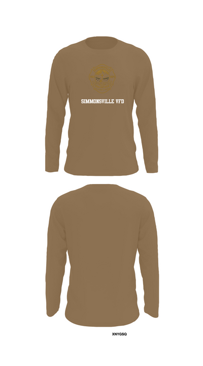 Simmonsville VFD 9385181 Long Sleeve Performance Shirt 12