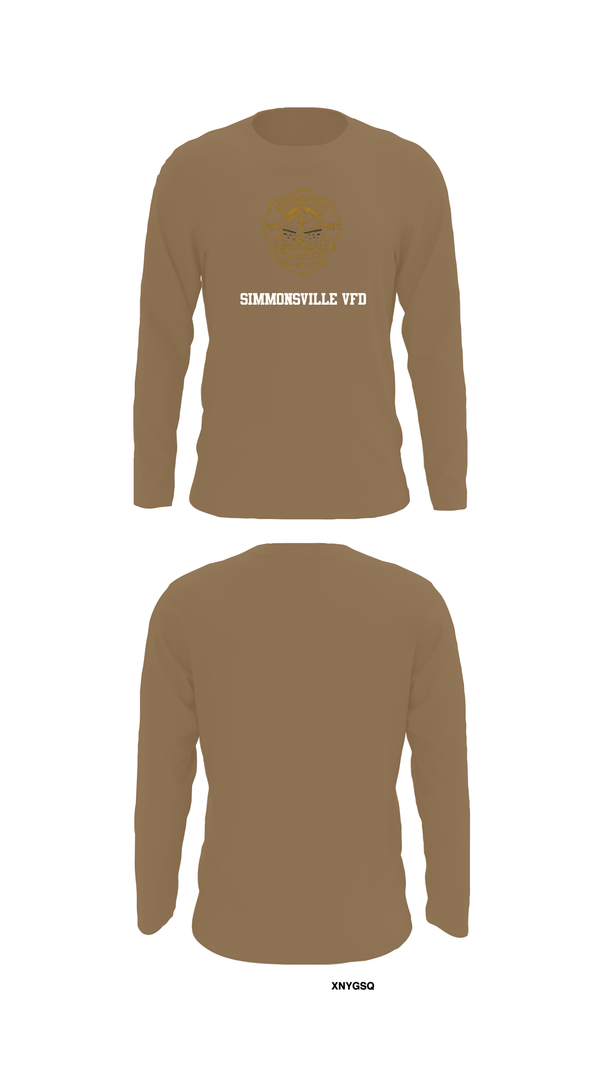 Long Sleeve Performance Shirt, Simmonsville VFD, , Teamtime, Team time, sublimation, custom sports apparel, team uniforms, spirit wear, spiritwear, sports uniforms, custom shirts, team store, custom team store, fundraiser sports, apparel fundraiser