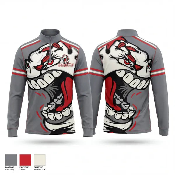 Quarter Zip Jacket, Knuckleheads, Baseball, Teamtime, Team time, sublimation, custom sports apparel, team uniforms, spirit wear, spiritwear, sports uniforms, custom shirts, team store, custom team store, fundraiser sports, apparel fundraiser