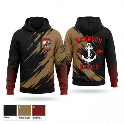 Herndon High School NJROTC 90971829 Hoodie - 1