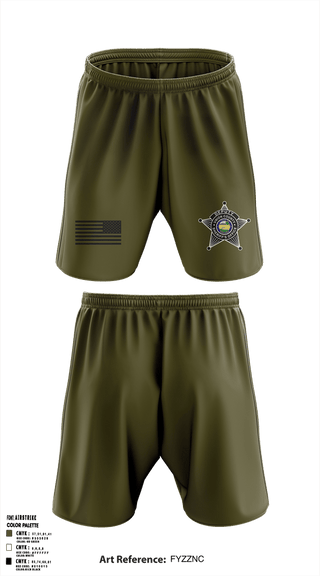 Athletic Shorts With Pockets, Union County Sheriff’s Office, Police, Teamtime, Team time, sublimation, custom sports apparel, team uniforms, spirit wear, spiritwear, sports uniforms, custom shirts, team store, custom team store, fundraiser sports, apparel fundraiser