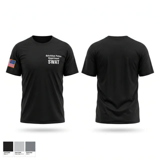 Old School Cotton Feel Shirt, Ketchikan Police Department SWAT, Police, Teamtime, Team time, sublimation, custom sports apparel, team uniforms, spirit wear, spiritwear, sports uniforms, custom shirts, team store, custom team store, fundraiser sports, apparel fundraiser