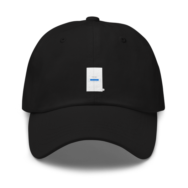 Dad hat - Black