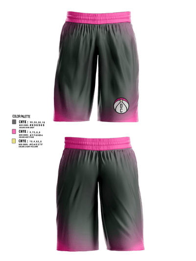 DC Hoops Womens Basketball Shorts - 1 (1)