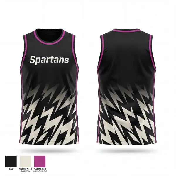 Mens Basketball Jersey, Spartans, Men's Basketball, Teamtime, Team time, sublimation, custom sports apparel, team uniforms, spirit wear, spiritwear, sports uniforms, custom shirts, team store, custom team store, fundraiser sports, apparel fundraiser