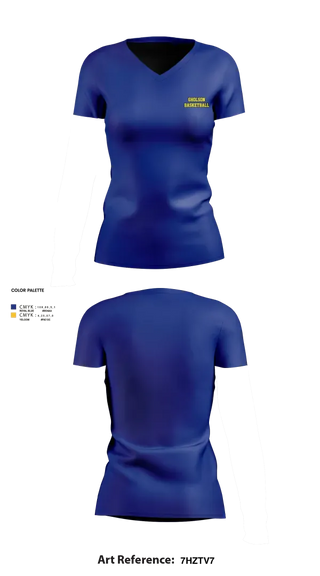 Womens Short Sleeve Vneck Shirt, Gholson, Women's Basketball, Teamtime, Team time, sublimation, custom sports apparel, team uniforms, spirit wear, spiritwear, sports uniforms, custom shirts, team store, custom team store, fundraiser sports, apparel fundraiser