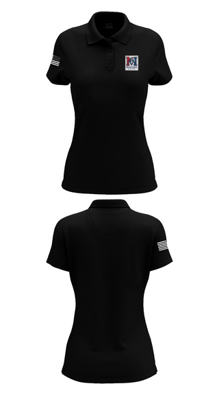 Womens Short Sleeve Performance Polo, Mull Mustangs, Men's Basketball, Teamtime, Team time, sublimation, custom sports apparel, team uniforms, spirit wear, spiritwear, sports uniforms, custom shirts, team store, custom team store, fundraiser sports, apparel fundraiser