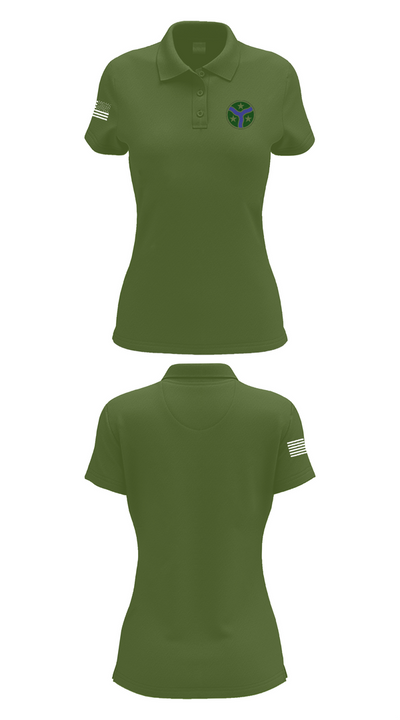 278th Armored Cavalry Regiment 63625582 Women's Short Sleeve Performance Polo  - 52