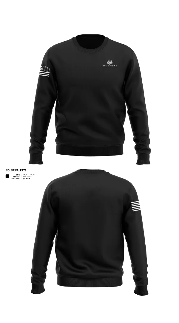 Crew Neck Sweatshirt, RSS E-Town, , Teamtime, Team time, sublimation, custom sports apparel, team uniforms, spirit wear, spiritwear, sports uniforms, custom shirts, team store, custom team store, fundraiser sports, apparel fundraiser