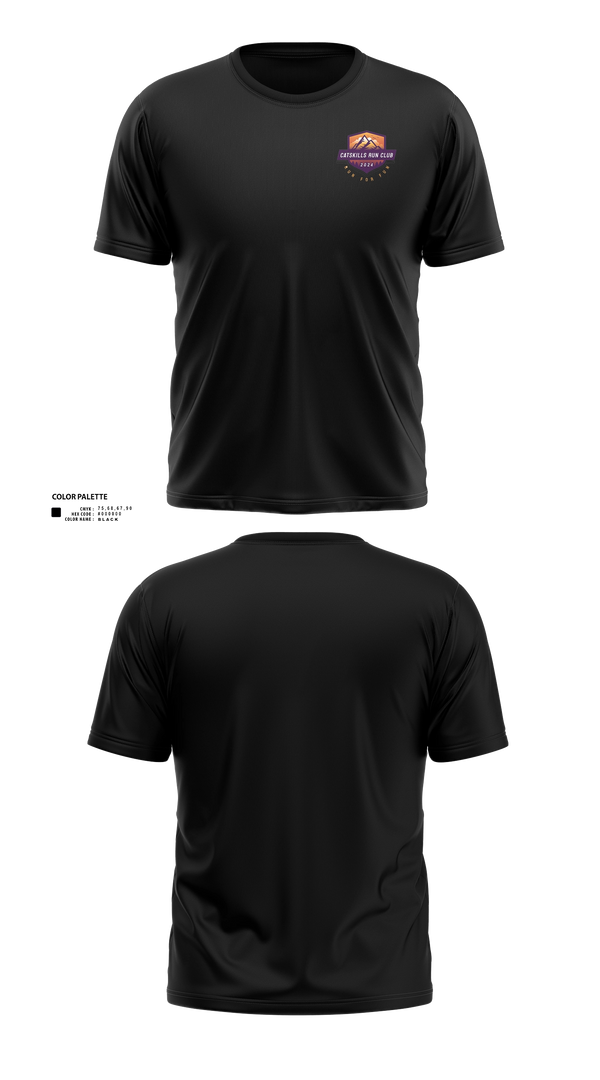 Old School Cotton Shirt, Catskills Run Club, Cross Country, Teamtime, Team time, sublimation, custom sports apparel, team uniforms, spirit wear, spiritwear, sports uniforms, custom shirts, team store, custom team store, fundraiser sports, apparel fundraiser