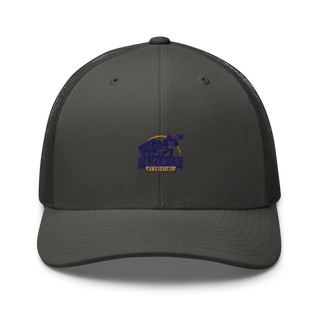 Golden Hauling And Demolition Retro Trucker Hat | Yupoong 6606
