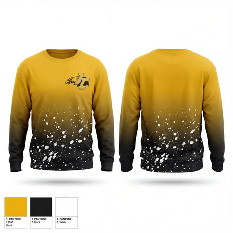 Crew Neck Sweatshirt, JC, Men's Basketball, Teamtime, Team time, sublimation, custom sports apparel, team uniforms, spirit wear, spiritwear, sports uniforms, custom shirts, team store, custom team store, fundraiser sports, apparel fundraiser