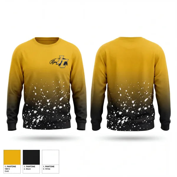 Crew Neck Sweatshirt, JC, Men's Basketball, Teamtime, Team time, sublimation, custom sports apparel, team uniforms, spirit wear, spiritwear, sports uniforms, custom shirts, team store, custom team store, fundraiser sports, apparel fundraiser