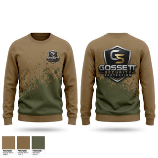 Crew Neck Sweatshirt, Gossett security protection, , Teamtime, Team time, sublimation, custom sports apparel, team uniforms, spirit wear, spiritwear, sports uniforms, custom shirts, team store, custom team store, fundraiser sports, apparel fundraiser