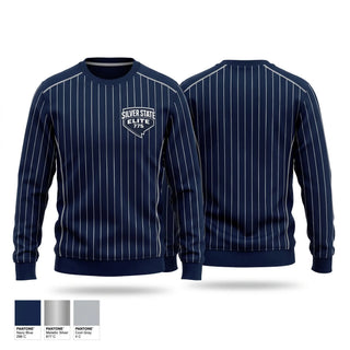 Crew Neck Sweatshirt, SilverStateElite, Baseball, Teamtime, Team time, sublimation, custom sports apparel, team uniforms, spirit wear, spiritwear, sports uniforms, custom shirts, team store, custom team store, fundraiser sports, apparel fundraiser