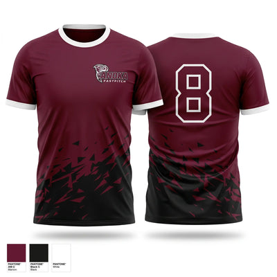 Anoka Tornadoes 88983884 Short Sleeve Performance Shirt - 1