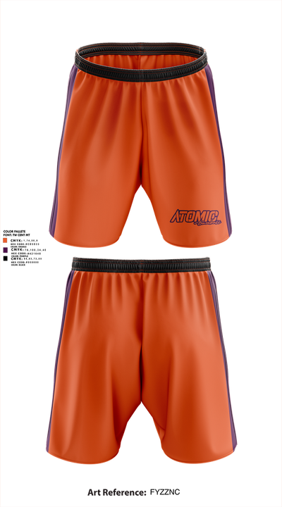Atomic Baseball 52333641 Athletic Shorts With Pockets - 1