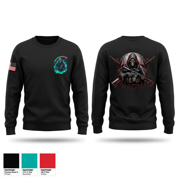 Crew Neck Sweatshirt, 262ND QM BN Uniform Company, Army, Teamtime, Team time, sublimation, custom sports apparel, team uniforms, spirit wear, spiritwear, sports uniforms, custom shirts, team store, custom team store, fundraiser sports, apparel fundraiser