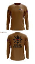 C. Co. 1-120 3rd PLT 45093176 Long Sleeve Performance Shirt - 10