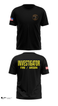 Gaston County Emergency Management and Fire Services Short Sleeve Performance Shirt - 3
