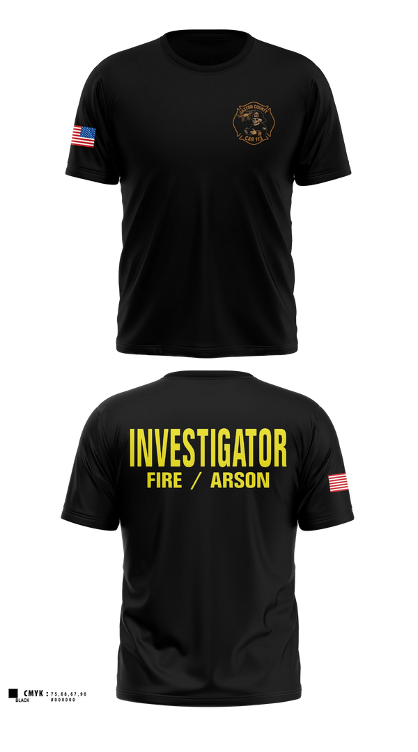 Short Sleeve Performance Shirt, Gaston County Emergency Management and Fire Services, Fire Department, Teamtime, Team time, sublimation, custom sports apparel, team uniforms, spirit wear, spiritwear, sports uniforms, custom shirts, team store, custom team store, fundraiser sports, apparel fundraiser